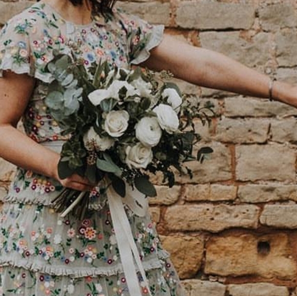 BHLDN Needle & Thread Gown size US 8 $781 - Picture 10 of 16